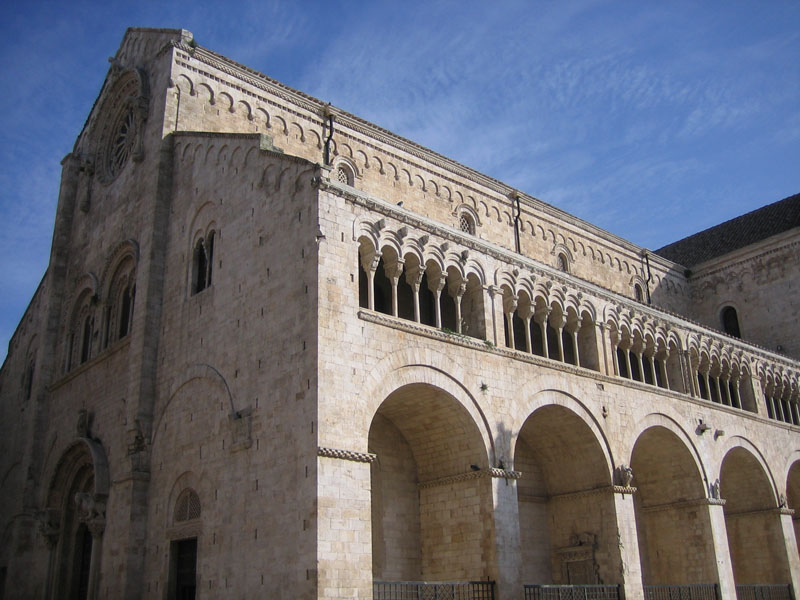 Romanesque church of Bitonto (Puglia, Italy)